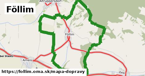 ikona Föllim: 31 km trás mapa-dopravy v follim