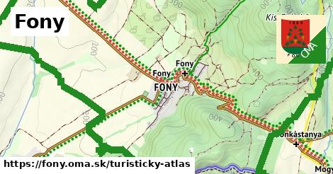 ikona Turistická mapa turisticky-atlas v fony