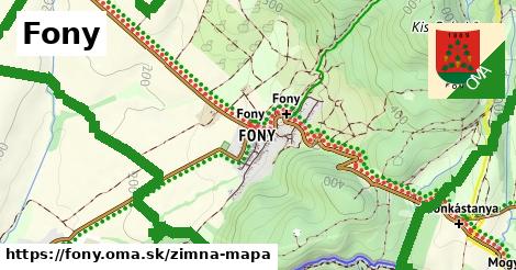 ikona Zimná mapa zimna-mapa v fony