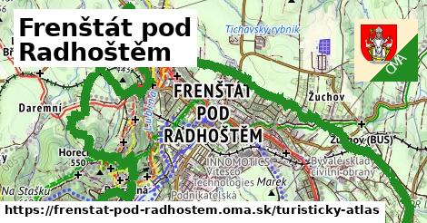 ikona Turistická mapa turisticky-atlas v frenstat-pod-radhostem