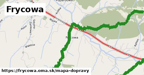 ikona Mapa dopravy mapa-dopravy v frycowa