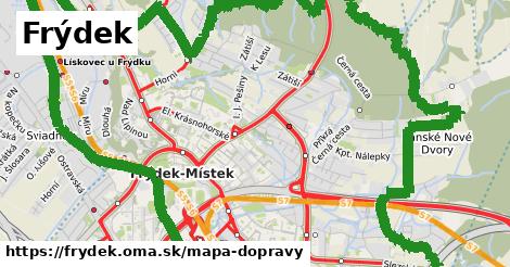 ikona Mapa dopravy mapa-dopravy v frydek