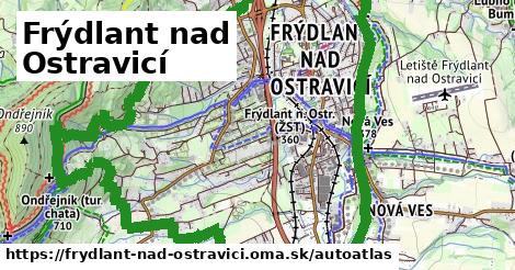 ikona Mapa autoatlas v frydlant-nad-ostravici