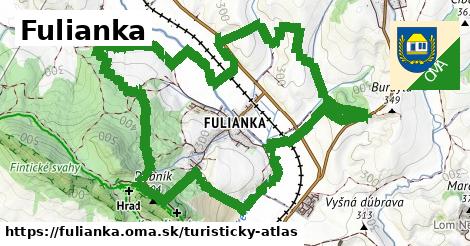 ikona Turistická mapa turisticky-atlas v fulianka