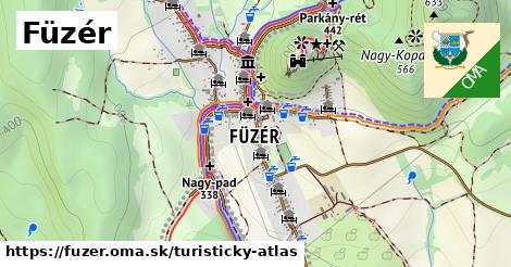 ikona Turistická mapa turisticky-atlas v fuzer