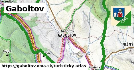 ikona Turistická mapa turisticky-atlas v gaboltov