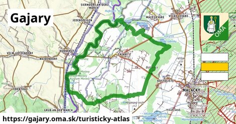 ikona Turistická mapa turisticky-atlas v gajary