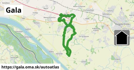 ikona Mapa autoatlas v gala