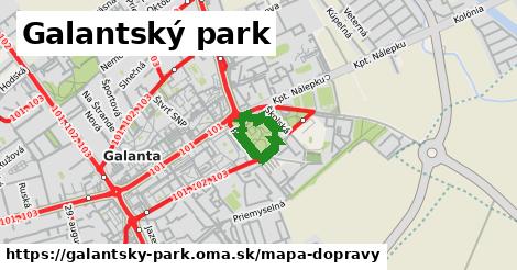 ikona Mapa dopravy mapa-dopravy v galantsky-park