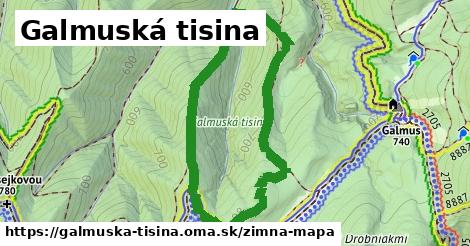 ikona Zimná mapa zimna-mapa v galmuska-tisina