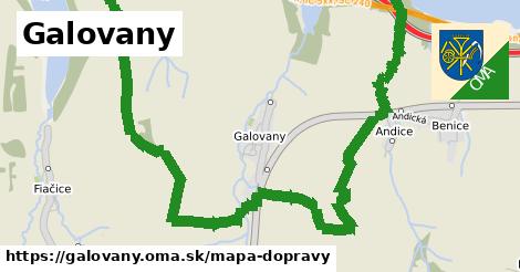 ikona Mapa dopravy mapa-dopravy v galovany