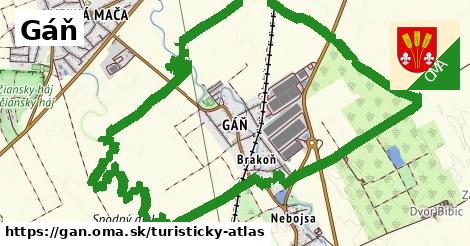 ikona Turistická mapa turisticky-atlas v gan