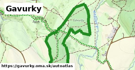 ikona Mapa autoatlas v gavurky