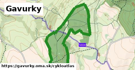 ikona Cyklo cykloatlas v gavurky