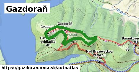 ikona Mapa autoatlas v gazdoran