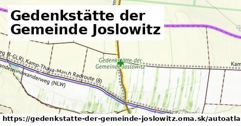 ikona Mapa autoatlas v gedenkstatte-der-gemeinde-joslowitz