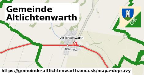 ikona Mapa dopravy mapa-dopravy v gemeinde-altlichtenwarth