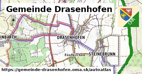 ikona Mapa autoatlas v gemeinde-drasenhofen