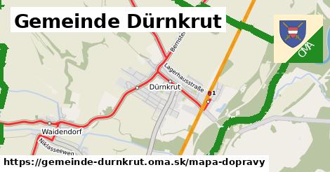 ikona Mapa dopravy mapa-dopravy v gemeinde-durnkrut