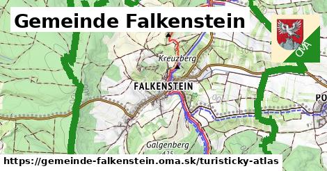 ikona Turistická mapa turisticky-atlas v gemeinde-falkenstein