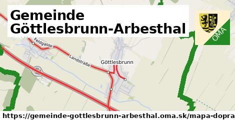 ikona Mapa dopravy mapa-dopravy v gemeinde-gottlesbrunn-arbesthal