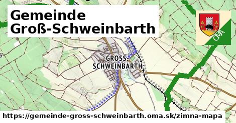 ikona Zimná mapa zimna-mapa v gemeinde-gross-schweinbarth