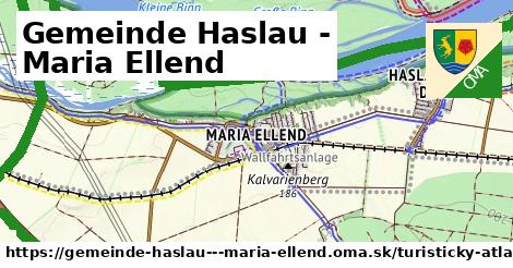 ikona Turistická mapa turisticky-atlas v gemeinde-haslau---maria-ellend