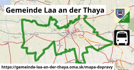 ikona Mapa dopravy mapa-dopravy v gemeinde-laa-an-der-thaya