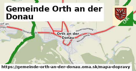 ikona Mapa dopravy mapa-dopravy v gemeinde-orth-an-der-donau