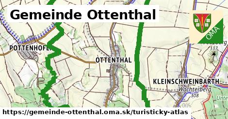 ikona Turistická mapa turisticky-atlas v gemeinde-ottenthal