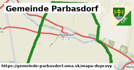 ikona Mapa dopravy mapa-dopravy v gemeinde-parbasdorf