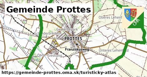 ikona Turistická mapa turisticky-atlas v gemeinde-prottes