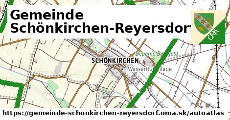 ikona Mapa autoatlas v gemeinde-schonkirchen-reyersdorf