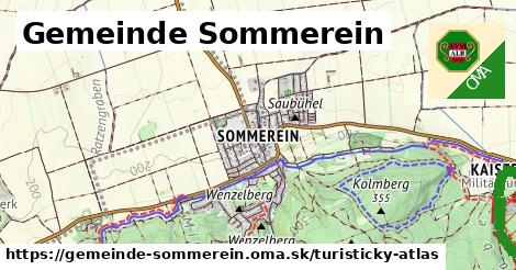 ikona Turistická mapa turisticky-atlas v gemeinde-sommerein