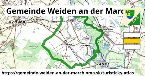 ikona Turistická mapa turisticky-atlas v gemeinde-weiden-an-der-march