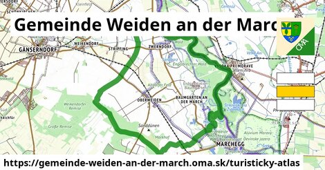 ikona Turistická mapa turisticky-atlas v gemeinde-weiden-an-der-march