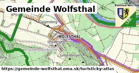 ikona Turistická mapa turisticky-atlas v gemeinde-wolfsthal