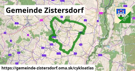 ikona Cyklo cykloatlas v gemeinde-zistersdorf