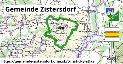 ikona Turistická mapa turisticky-atlas v gemeinde-zistersdorf