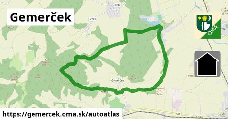 ikona Mapa autoatlas v gemercek