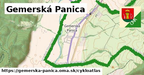 ikona Cyklo cykloatlas v gemerska-panica