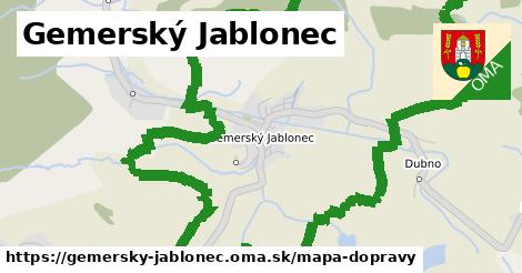 ikona Gemerský Jablonec: 0 m trás mapa-dopravy v gemersky-jablonec