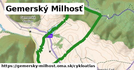 ikona Cyklo cykloatlas v gemersky-milhost