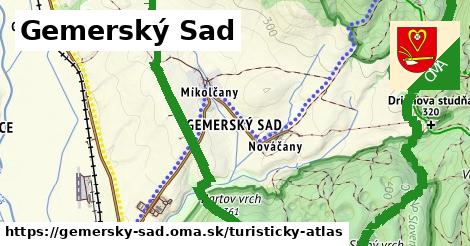 ikona Turistická mapa turisticky-atlas v gemersky-sad