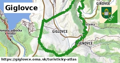 ikona Giglovce: 0 m trás turisticky-atlas v giglovce