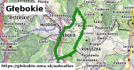 ikona Mapa autoatlas v glebokie