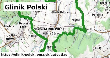 ikona Mapa autoatlas v glinik-polski