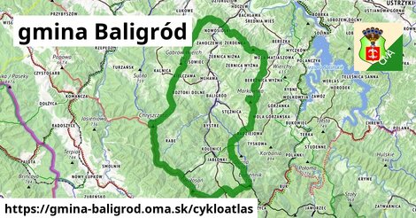 ikona Cyklo cykloatlas v gmina-baligrod