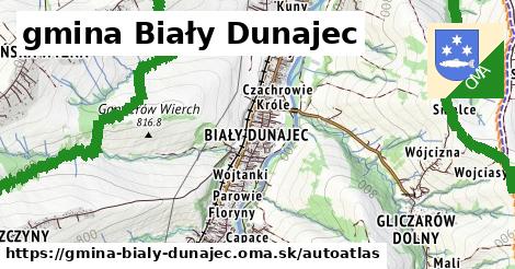 ikona Mapa autoatlas v gmina-bialy-dunajec