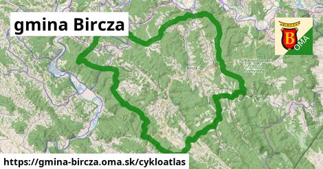 ikona Cyklo cykloatlas v gmina-bircza